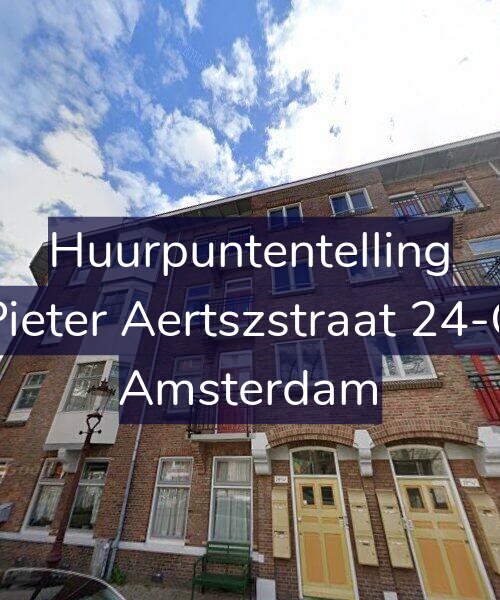 Foto gevel Huurpuntentelling voor Pieter Aertszstraat 24-C, Amsterdam