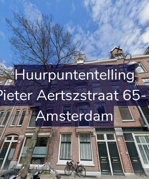 Foto gevel Huurpuntentelling voor Pieter Aertszstraat 65-1, Amsterdam
