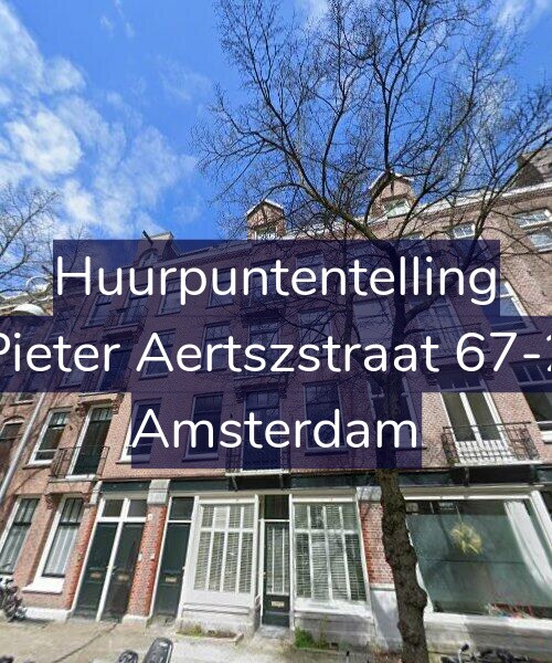 Foto gevel Huurpuntentelling voor Pieter Aertszstraat 67-2, Amsterdam