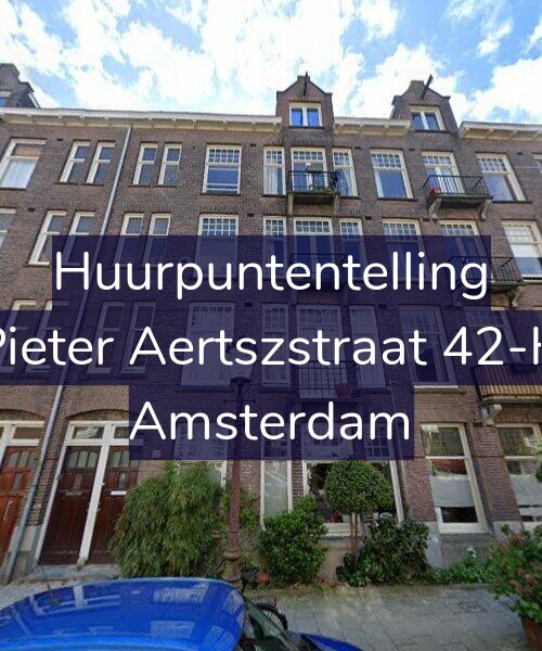 Foto gevel Huurpuntentelling voor Pieter Aertszstraat 42-H, Amsterdam