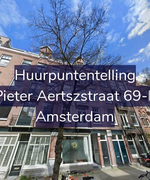 Foto gevel Huurpuntentelling voor Pieter Aertszstraat 69-E, Amsterdam