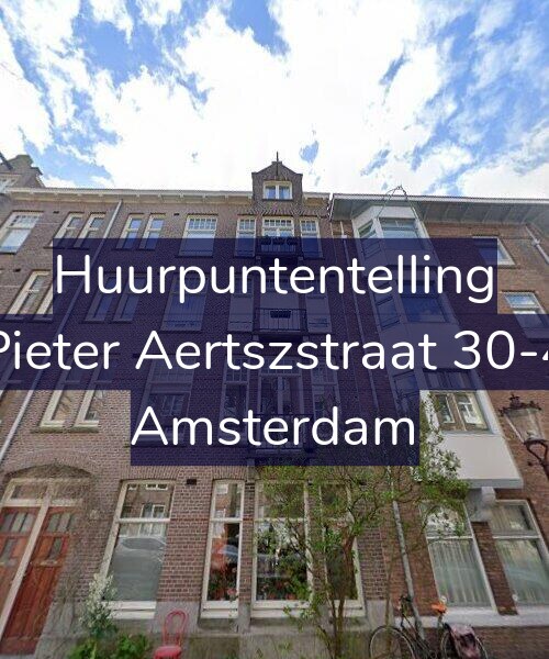 Foto gevel Huurpuntentelling voor Pieter Aertszstraat 30-4, Amsterdam