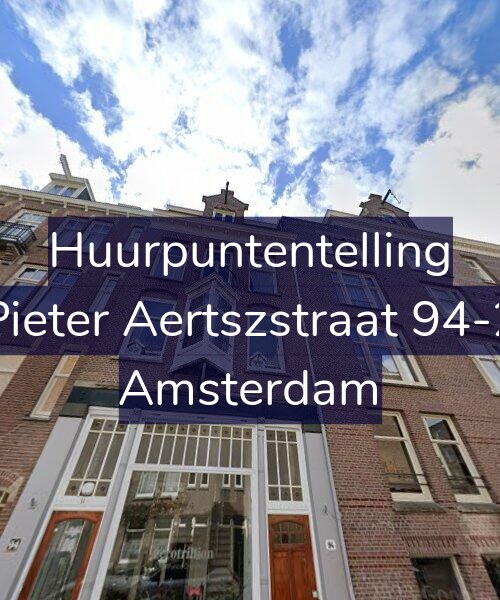 Foto gevel Huurpuntentelling voor Pieter Aertszstraat 94-2, Amsterdam