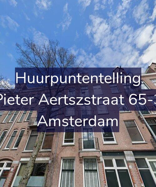 Foto gevel Huurpuntentelling voor Pieter Aertszstraat 65-3, Amsterdam