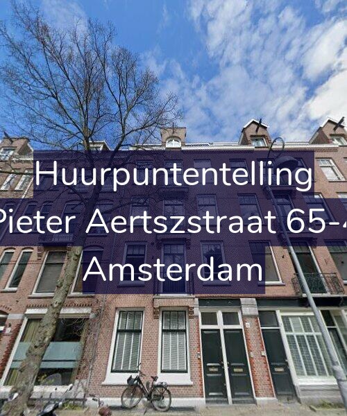 Foto gevel Huurpuntentelling voor Pieter Aertszstraat 65-4, Amsterdam