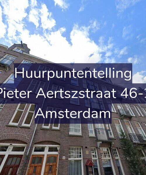 Foto gevel Huurpuntentelling voor Pieter Aertszstraat 46-2, Amsterdam