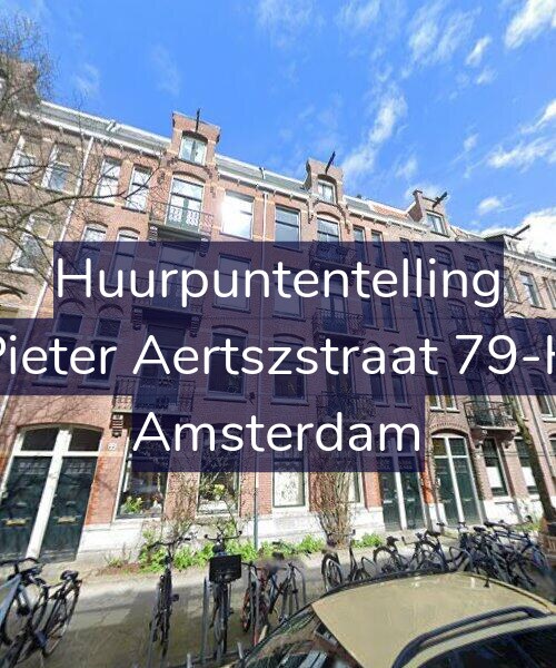 Foto gevel Huurpuntentelling voor Pieter Aertszstraat 79-H, Amsterdam