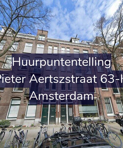 Foto gevel Huurpuntentelling voor Pieter Aertszstraat 63-H, Amsterdam