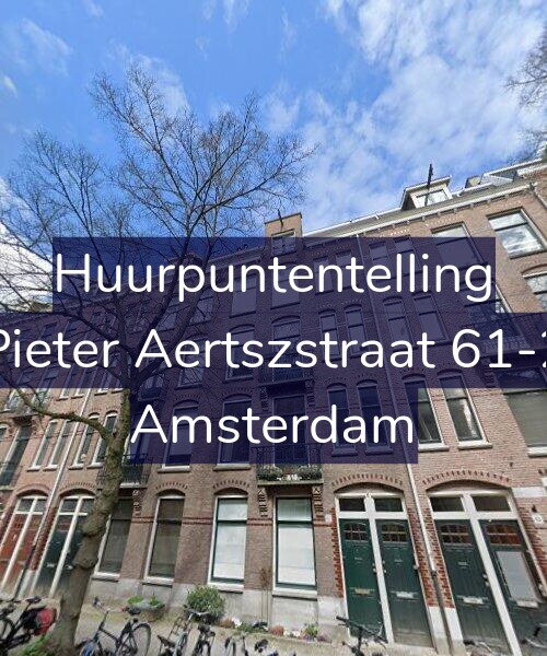 Foto gevel Huurpuntentelling voor Pieter Aertszstraat 61-2, Amsterdam