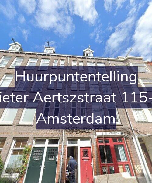 Foto gevel Huurpuntentelling voor Pieter Aertszstraat 115-2, Amsterdam