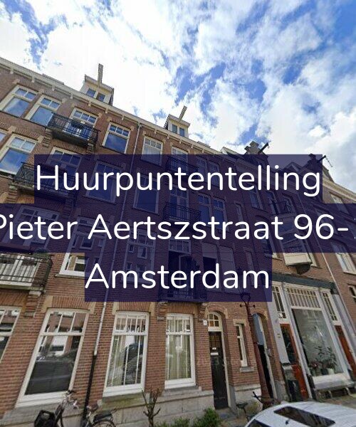 Foto gevel Huurpuntentelling voor Pieter Aertszstraat 96-1, Amsterdam