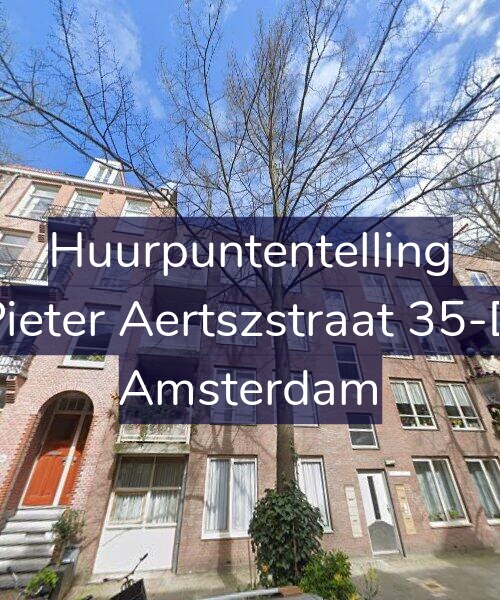 Foto gevel Huurpuntentelling voor Pieter Aertszstraat 35-D, Amsterdam