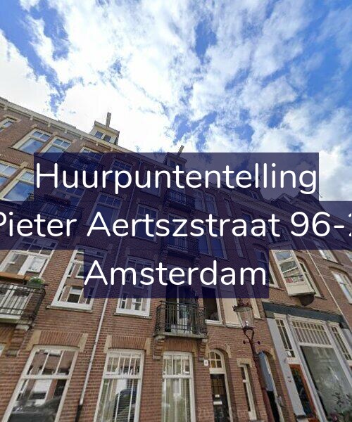 Foto gevel Huurpuntentelling voor Pieter Aertszstraat 96-2, Amsterdam