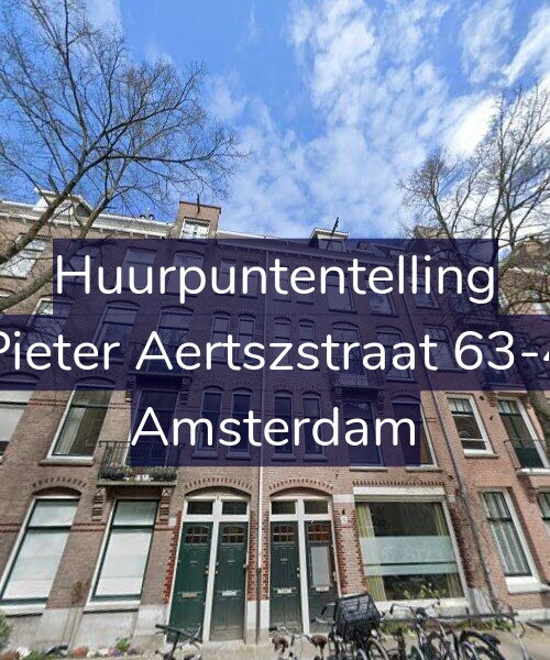 Foto gevel Huurpuntentelling voor Pieter Aertszstraat 63-4, Amsterdam