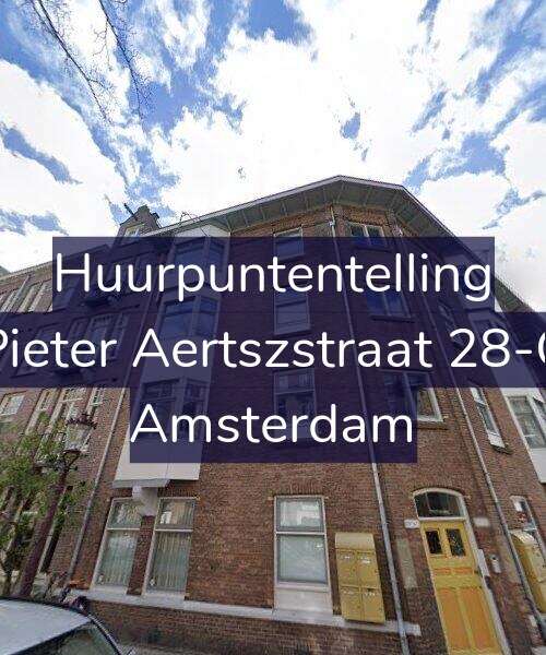 Foto gevel Huurpuntentelling voor Pieter Aertszstraat 28-C, Amsterdam
