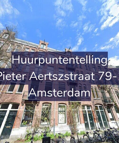 Foto gevel Huurpuntentelling voor Pieter Aertszstraat 79-1, Amsterdam