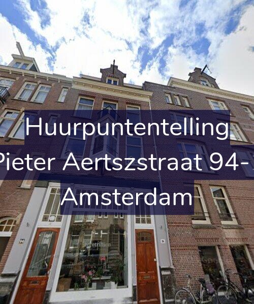 Foto gevel Huurpuntentelling voor Pieter Aertszstraat 94-1, Amsterdam