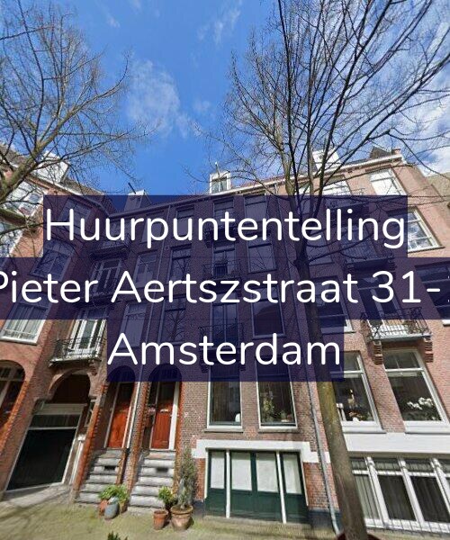 Foto gevel Huurpuntentelling voor Pieter Aertszstraat 31-1, Amsterdam