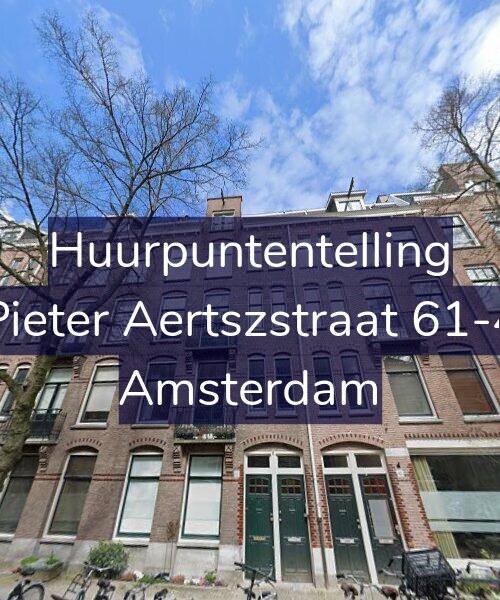 Foto gevel Huurpuntentelling voor Pieter Aertszstraat 61-4, Amsterdam