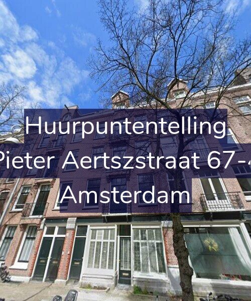 Foto gevel Huurpuntentelling voor Pieter Aertszstraat 67-4, Amsterdam