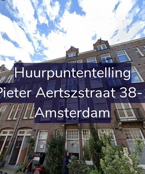 Foto gevel Huurpuntentelling voor Pieter Aertszstraat 38-1, Amsterdam