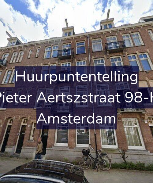 Foto gevel Huurpuntentelling voor Pieter Aertszstraat 98-H, Amsterdam