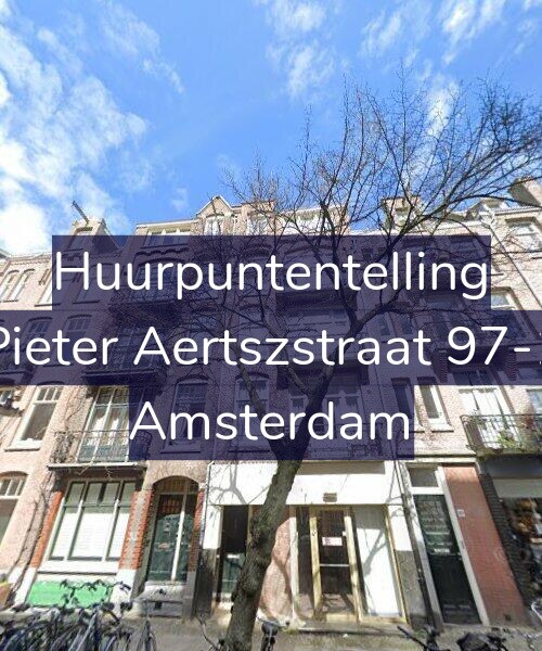 Foto gevel Huurpuntentelling voor Pieter Aertszstraat 97-1, Amsterdam