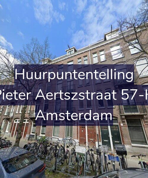 Foto gevel Huurpuntentelling voor Pieter Aertszstraat 57-H, Amsterdam