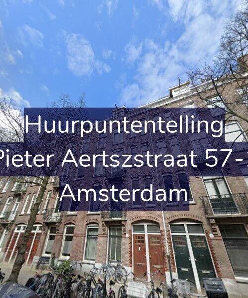 Foto gevel Huurpuntentelling voor Pieter Aertszstraat 57-1, Amsterdam