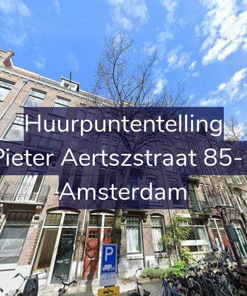 Foto gevel Huurpuntentelling voor Pieter Aertszstraat 85-1, Amsterdam