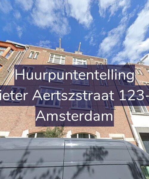 Foto gevel Huurpuntentelling voor Pieter Aertszstraat 123-3, Amsterdam
