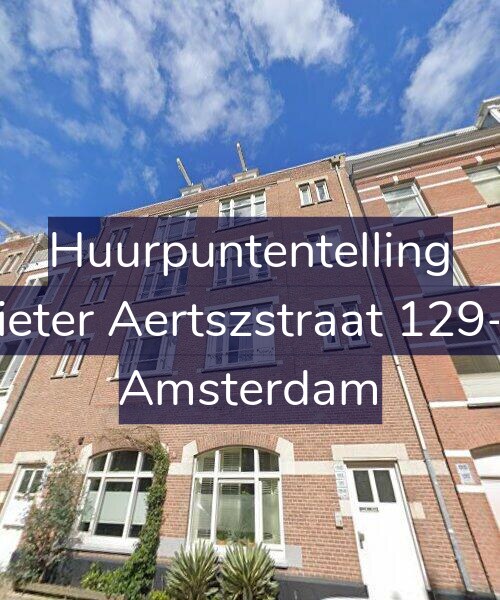 Foto gevel Huurpuntentelling voor Pieter Aertszstraat 129-1, Amsterdam