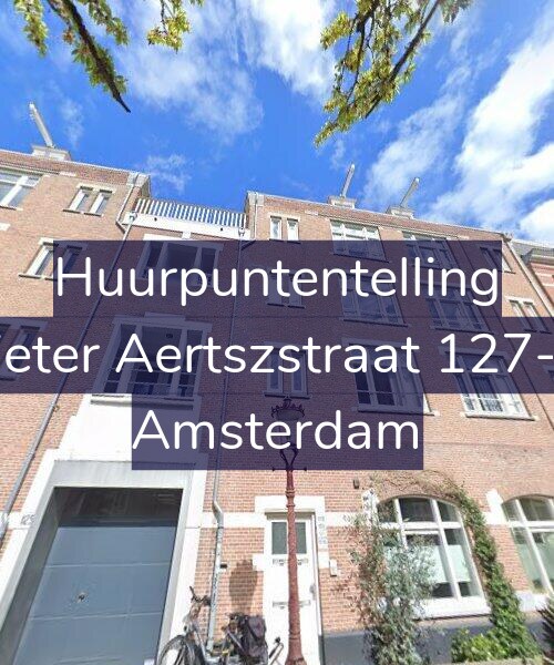 Foto gevel Huurpuntentelling voor Pieter Aertszstraat 127-H, Amsterdam