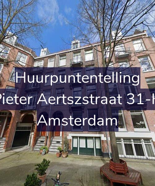 Foto gevel Huurpuntentelling voor Pieter Aertszstraat 31-H, Amsterdam