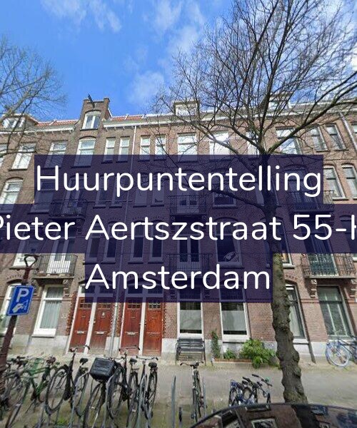 Foto gevel Huurpuntentelling voor Pieter Aertszstraat 55-H, Amsterdam
