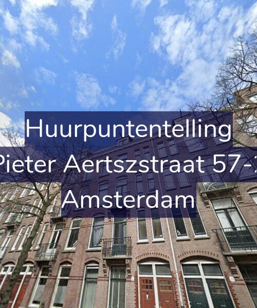Foto gevel Huurpuntentelling voor Pieter Aertszstraat 57-2, Amsterdam