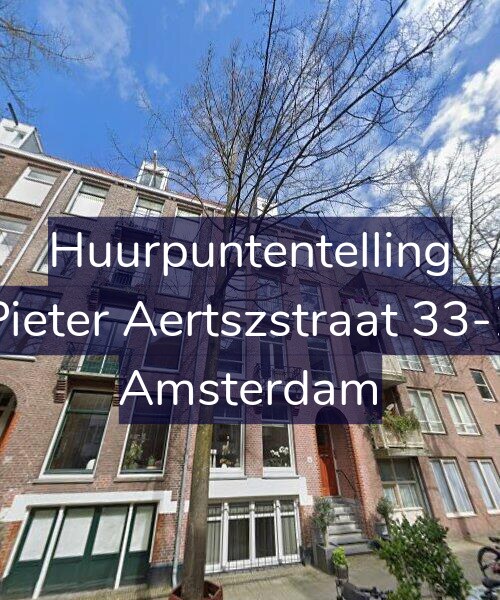 Foto gevel Huurpuntentelling voor Pieter Aertszstraat 33-1, Amsterdam