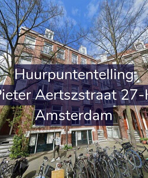 Foto gevel Huurpuntentelling voor Pieter Aertszstraat 27-H, Amsterdam
