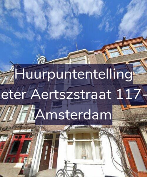 Foto gevel Huurpuntentelling voor Pieter Aertszstraat 117-H, Amsterdam
