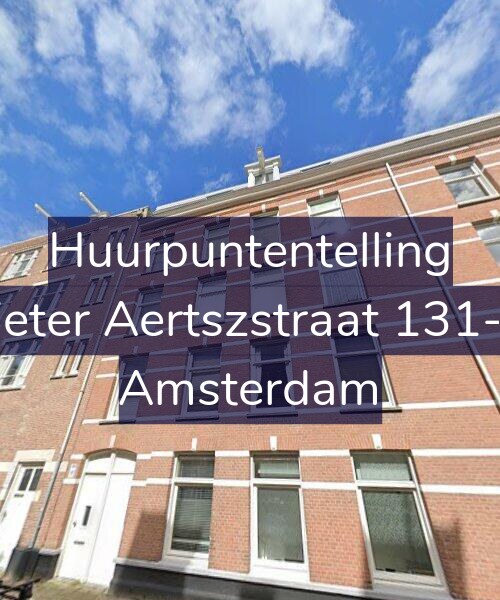 Foto gevel Huurpuntentelling voor Pieter Aertszstraat 131-H, Amsterdam