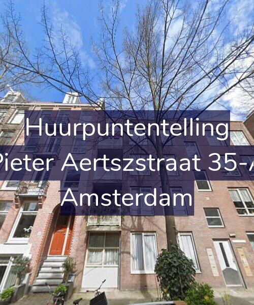 Foto gevel Huurpuntentelling voor Pieter Aertszstraat 35-A, Amsterdam