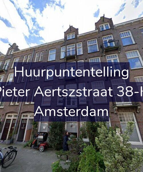 Foto gevel Huurpuntentelling voor Pieter Aertszstraat 38-H, Amsterdam