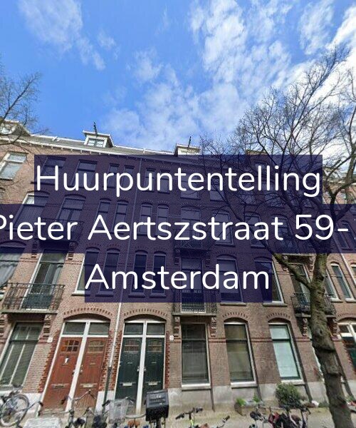 Foto gevel Huurpuntentelling voor Pieter Aertszstraat 59-1, Amsterdam