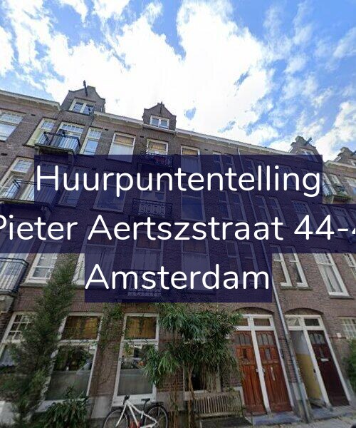 Foto gevel Huurpuntentelling voor Pieter Aertszstraat 44-4, Amsterdam