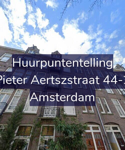 Foto gevel Huurpuntentelling voor Pieter Aertszstraat 44-2, Amsterdam