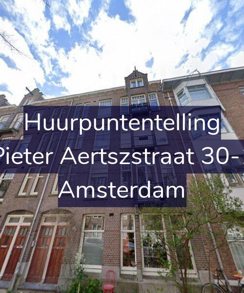 Foto gevel Huurpuntentelling voor Pieter Aertszstraat 30-1, Amsterdam