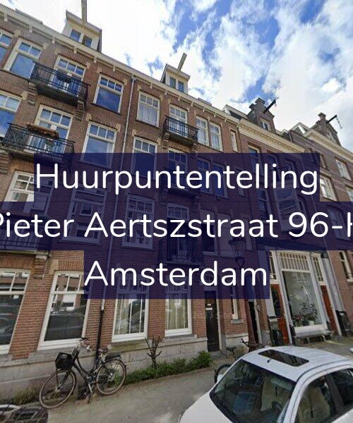 Foto gevel Huurpuntentelling voor Pieter Aertszstraat 96-H, Amsterdam