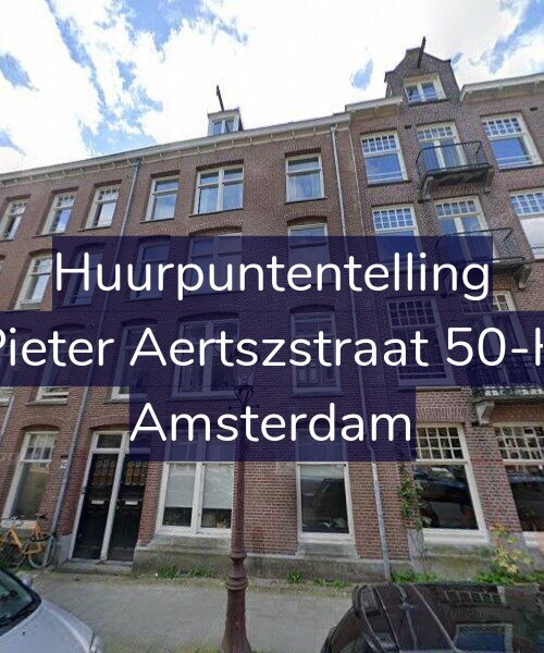 Foto gevel Huurpuntentelling voor Pieter Aertszstraat 50-H, Amsterdam