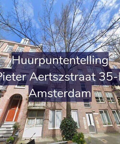 Foto gevel Huurpuntentelling voor Pieter Aertszstraat 35-E, Amsterdam