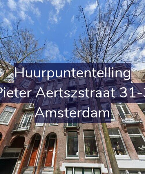 Foto gevel Huurpuntentelling voor Pieter Aertszstraat 31-3, Amsterdam